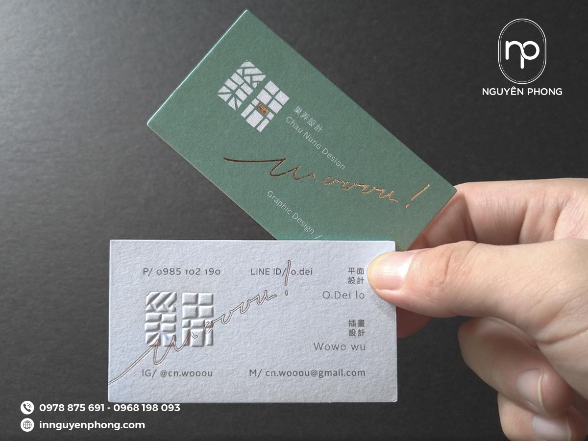 In namecard thúc nổi